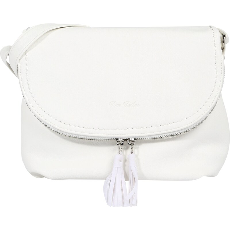 TOM TAILOR Taška cez rameno Lari biela 49994546