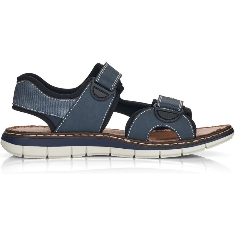 Pánske sandále RIEKER 25171-14 modrá S3