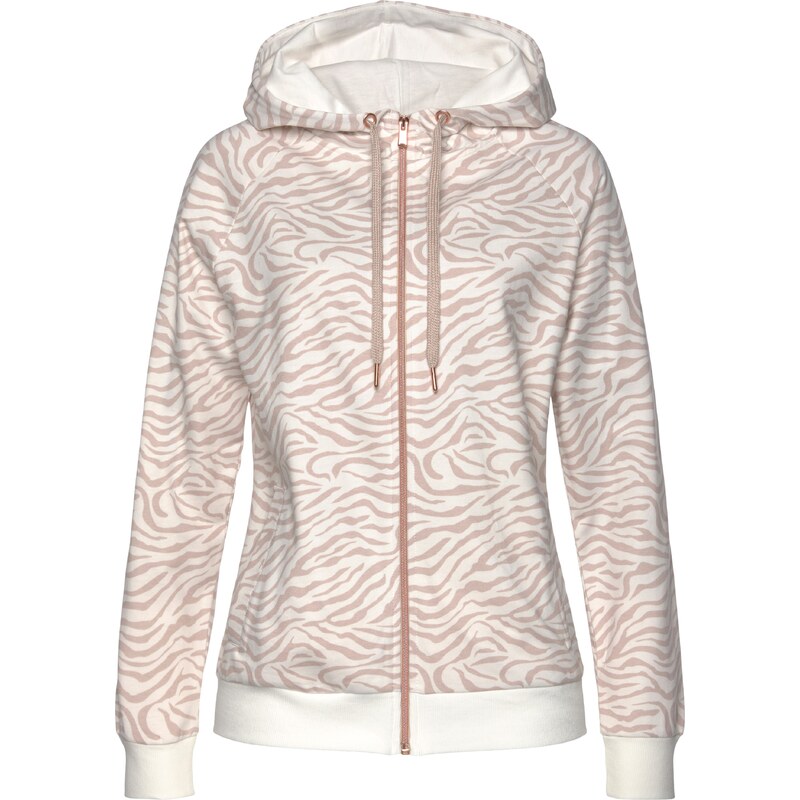 LASCANA Tepláková bunda béžová 54931339