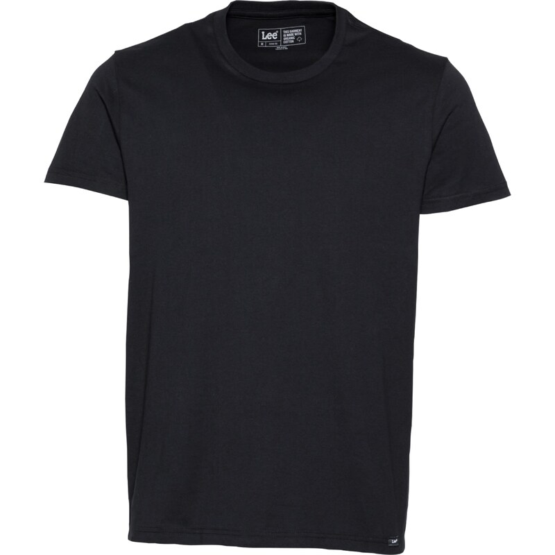 Lee Tričko TWIN PACK CREW čierna 23153941