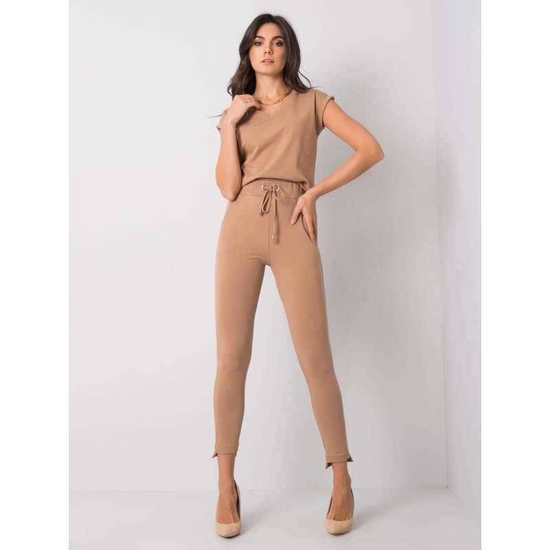 BASIC Feel Good Sweatpants-RV-DR-6002.14X-camel 64682360