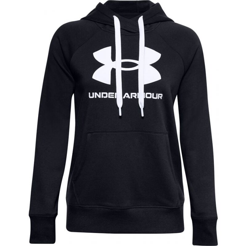 Dámske tričko s logom Rival Fleece W 1356318 001 - Under Armour 28025421