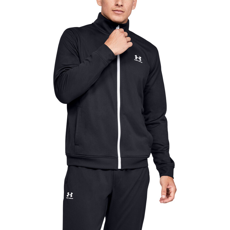 Bunda Under Armour Sportstyle Tricot Jacket Black/ Onyx White L 66562314