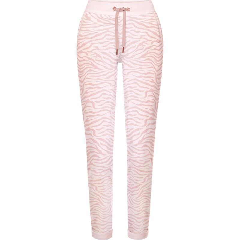 LASCANA Nohavice ružová / biela 54224592