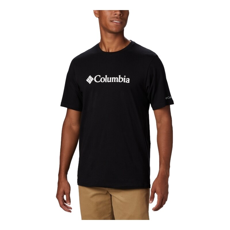 Čierne pánske tričko Columbia CSC Basic Logo SS Tee 1680053010 65151495