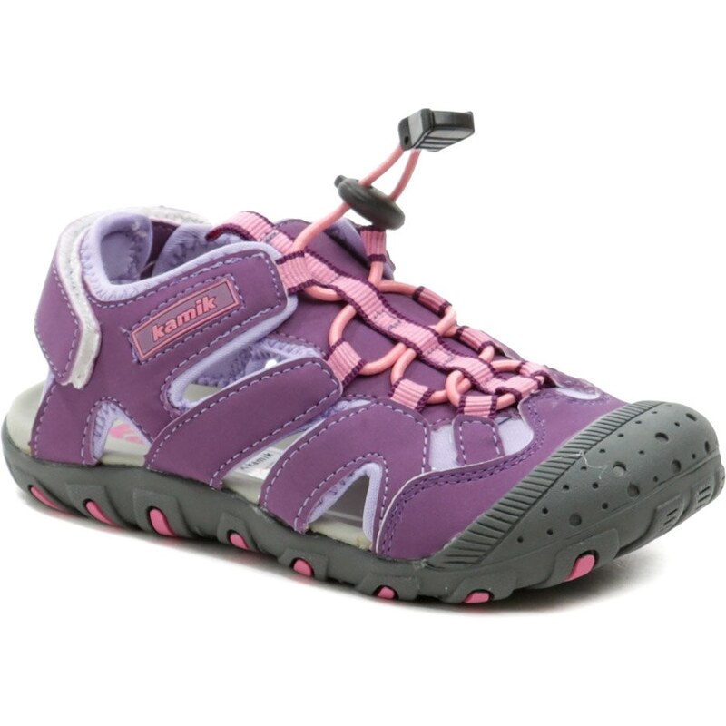 KAMIK OYSTER fialové sandále 25509886