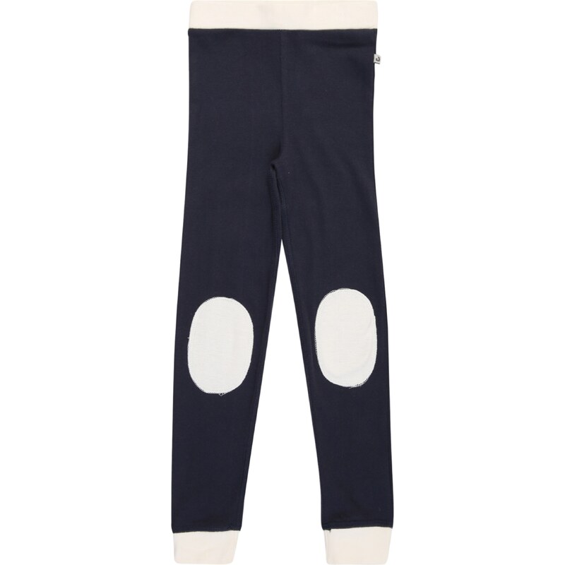 JACKY Nohavičky tmavomodrá / prírodná biela 58171067