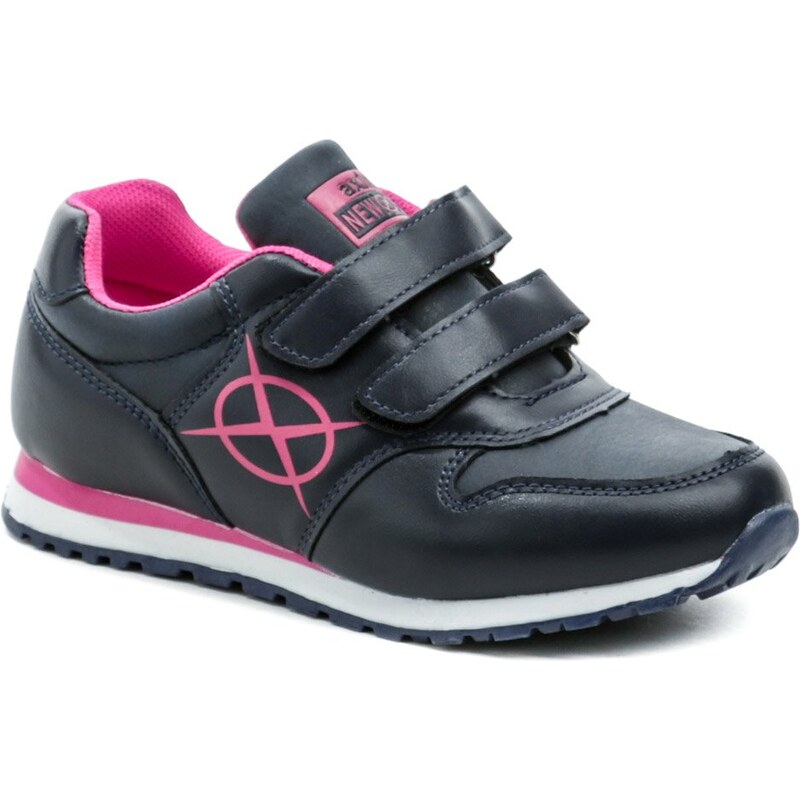 Axim 3A61221 modré dievčenské poltopánky 25509891