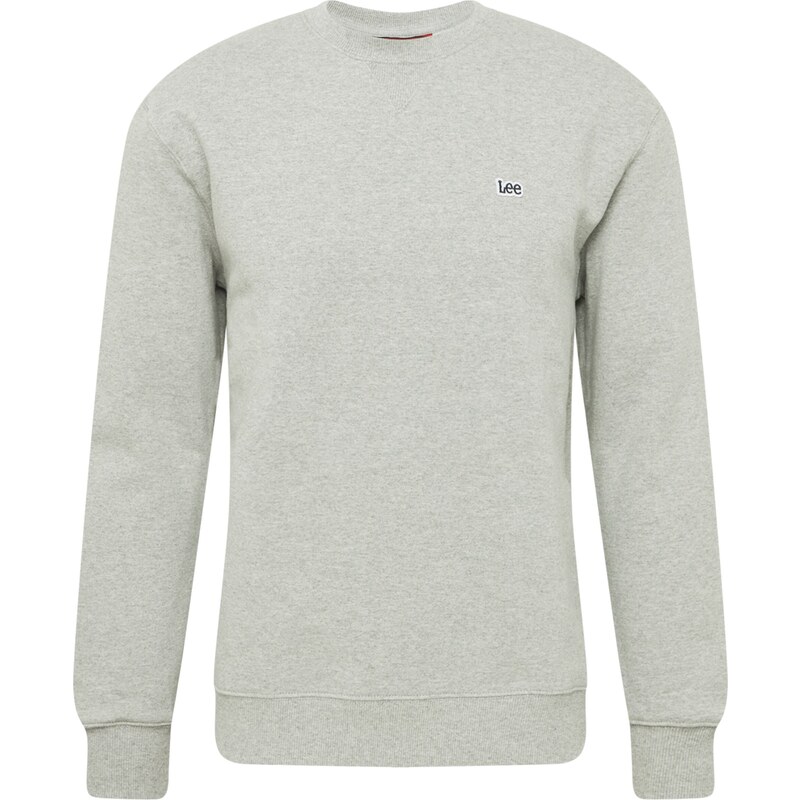 Lee Mikina PATCH CREW SWS sivá 23311390