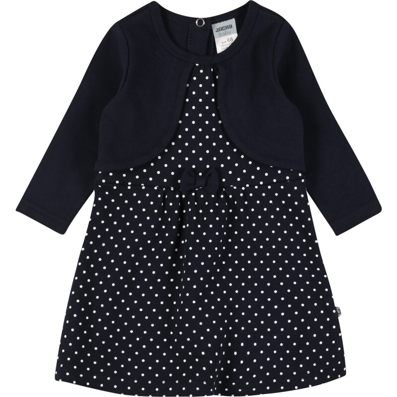 JACKY Šaty námornícka modrá / biela 22852580