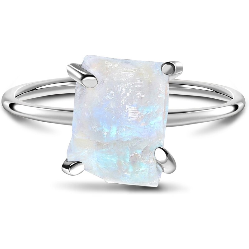 Royal Exklusive Royal Fashion strieborný rhodiovaný prsteň Raw s 36083342