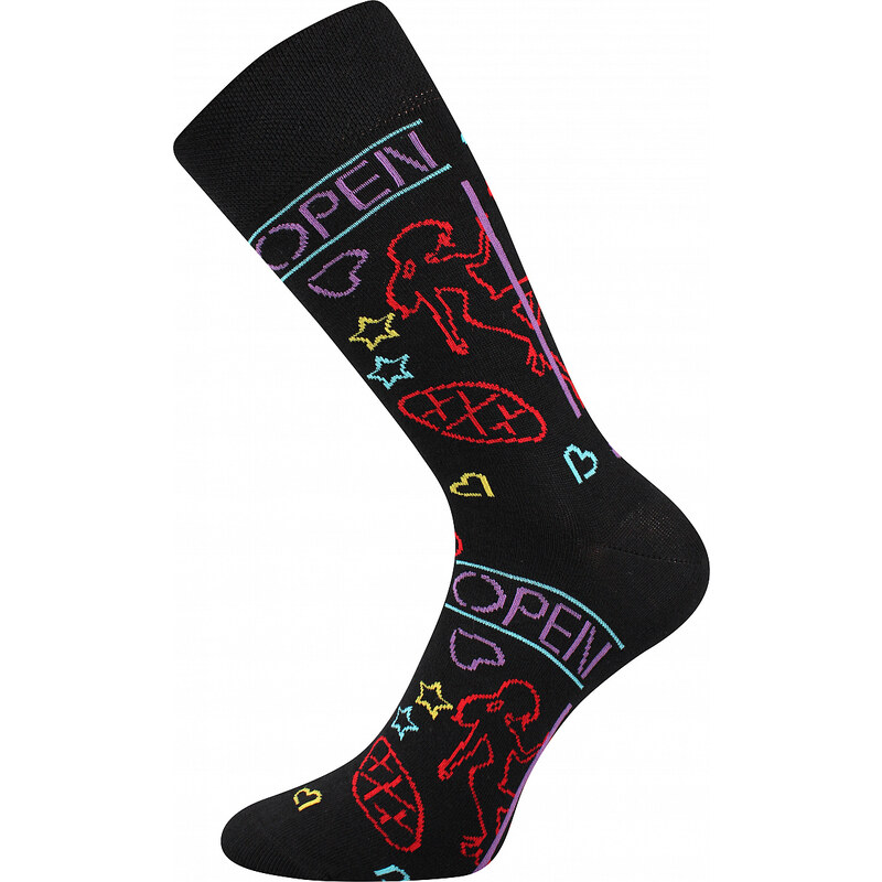 Voxx DEBOX farebné vianočné ponožky Lonka - WHISKY