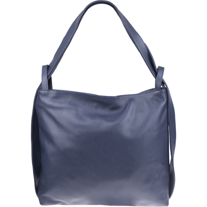 Modrá kožená talianska kabelka Sofia Blu Scura NovaKabelka.sk 12832820