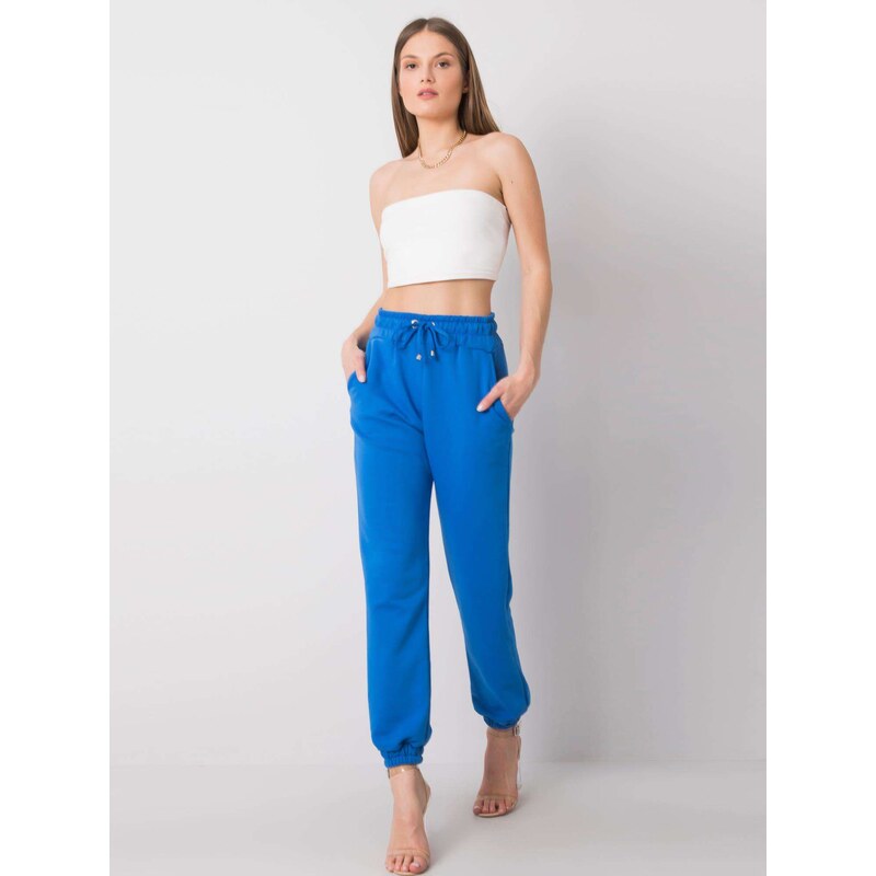 RUE PARIS Sweatpants-RV-DR-6120.03P-dark blue 64682553