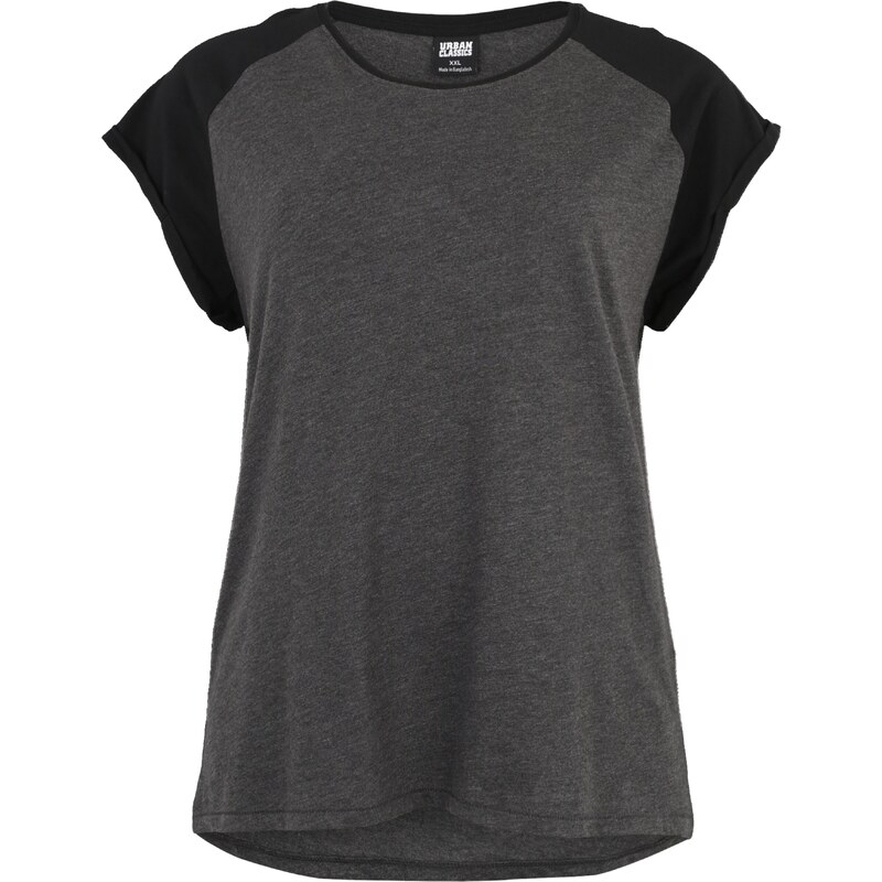 Urban Classics Tričko tmavosivá / čierna 13965168