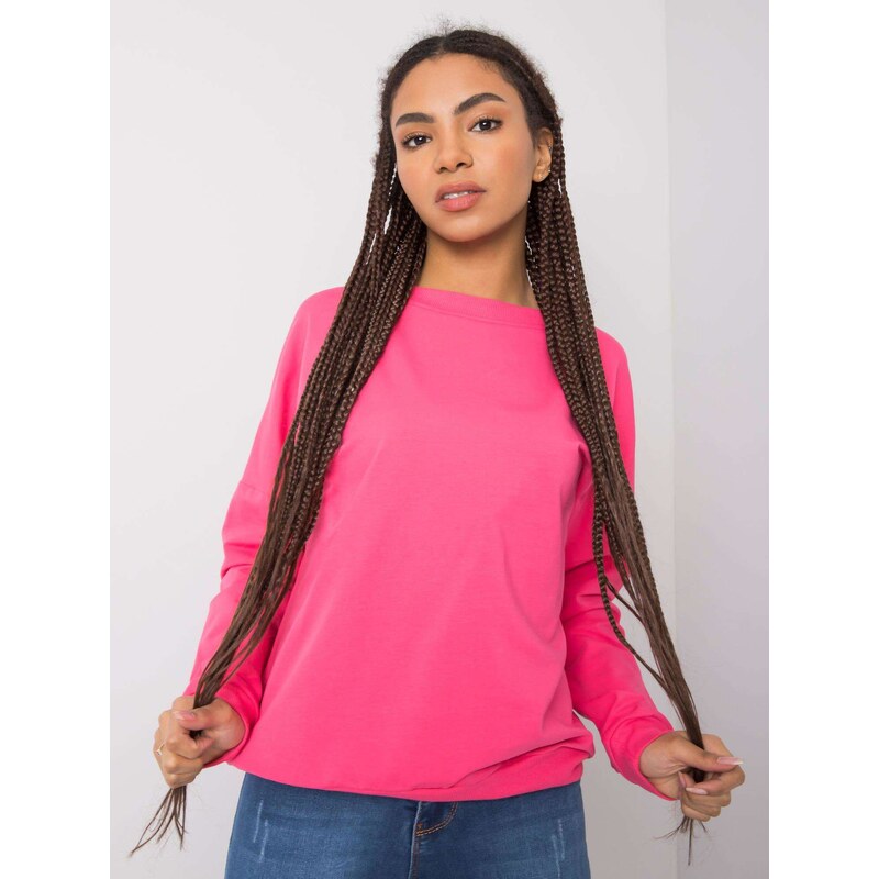 RUE PARIS Sweatshirt-RV-BL-6119.04P-fluo pink 64791616