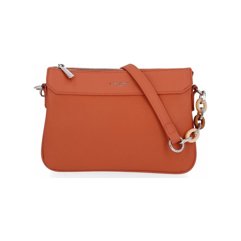 Dámska kabelka univerzálna David Jones koralová CM5721 27613895