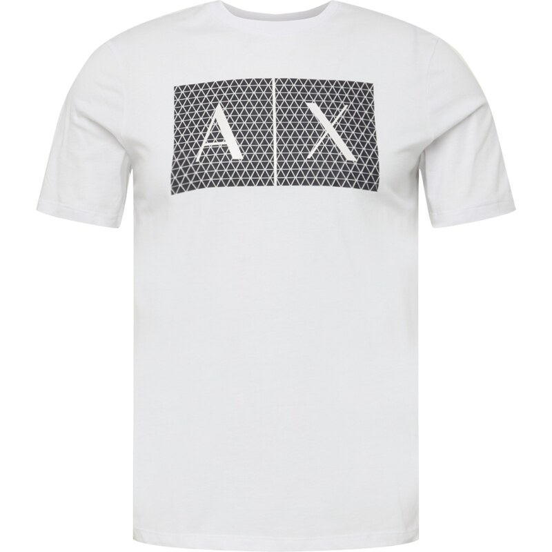 ARMANI EXCHANGE Tričko čierna / biela 25334216