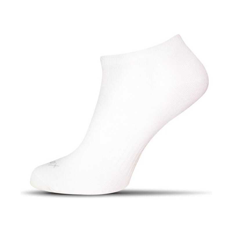 Buďchlap Biele pánske členkové ponožky 634774
