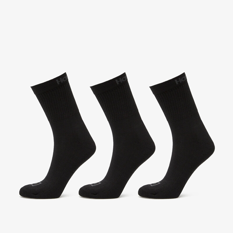 Ponožky Horsefeathers Delete 3-Pack Socks Black 11-13 49106364