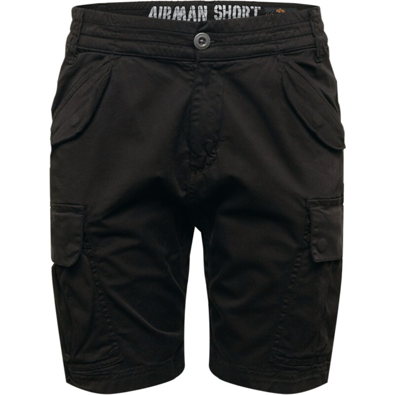 ALPHA INDUSTRIES Nohavice Airman čierna 63115192