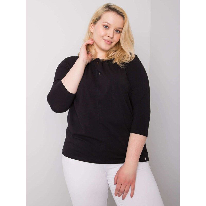 BASIC Feel Good Blouse-RV-BZ-6334.19P-black 64682436