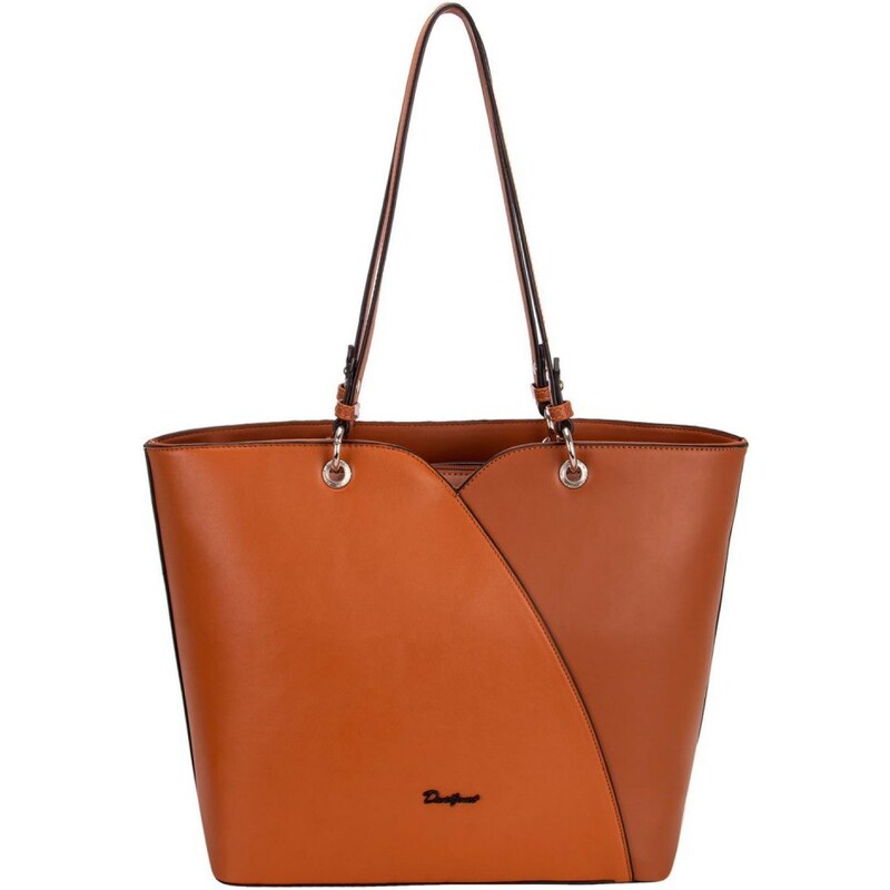 Dámska hnedá kabelka cez rameno David Jones 22990365