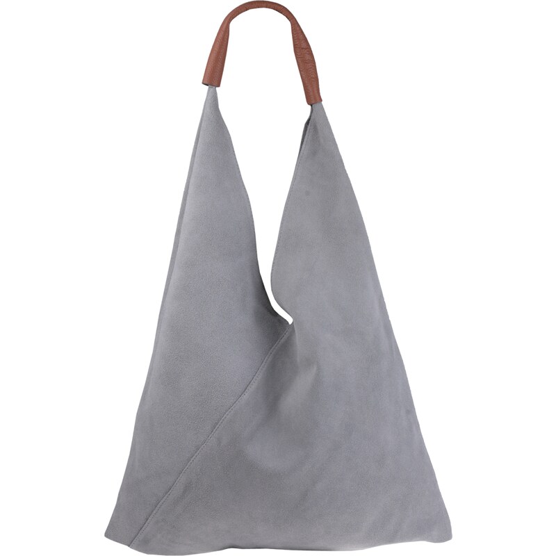 Sivá kožená talianska kabelka Caliva Grigia NovaKabelka.sk 22992215