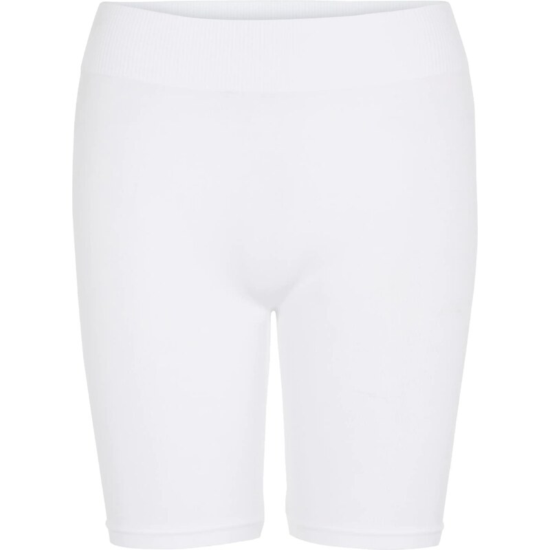 PIECES Nohavice London biela 25555951