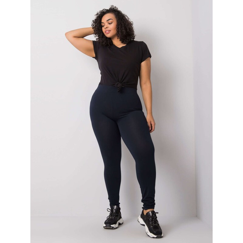 BASIC Feel Good Leggings-RV-LG-6304.12-navy blue 64682256