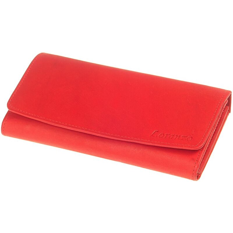 Dámska kožená peňaženka červená Loranzo No.448 23062147