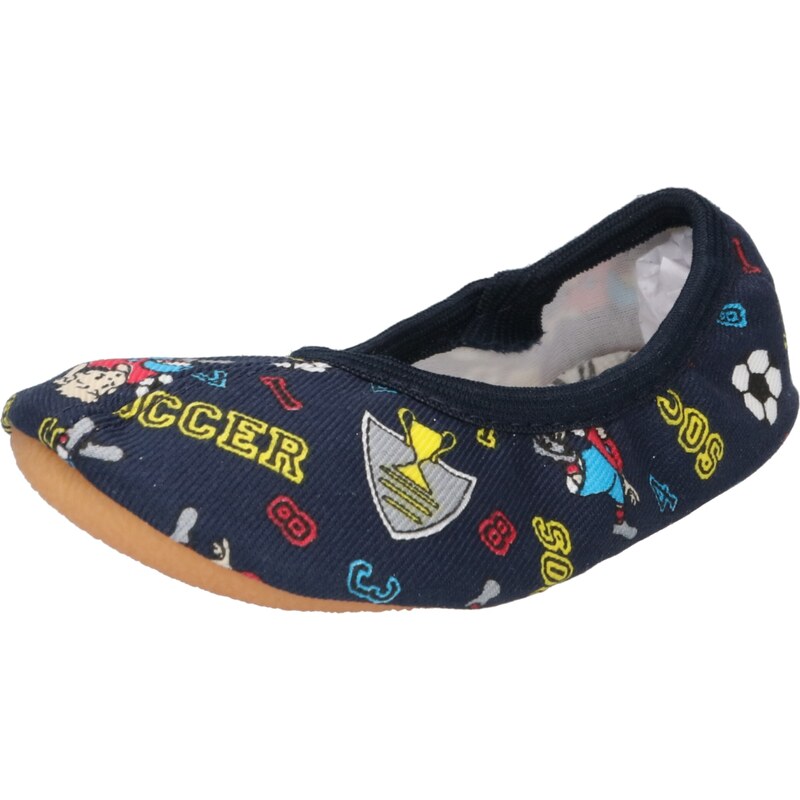 BECK Papuče modrá / tmavomodrá / žltá / sivá / červená / čierna / 66171588