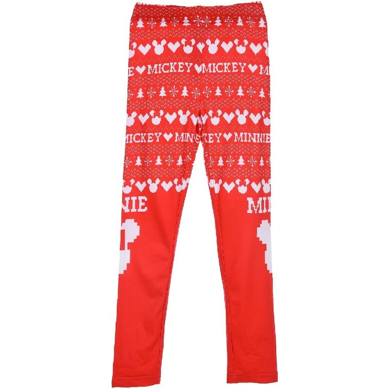 Minnie Mouse Christmas červené legíny 23074662