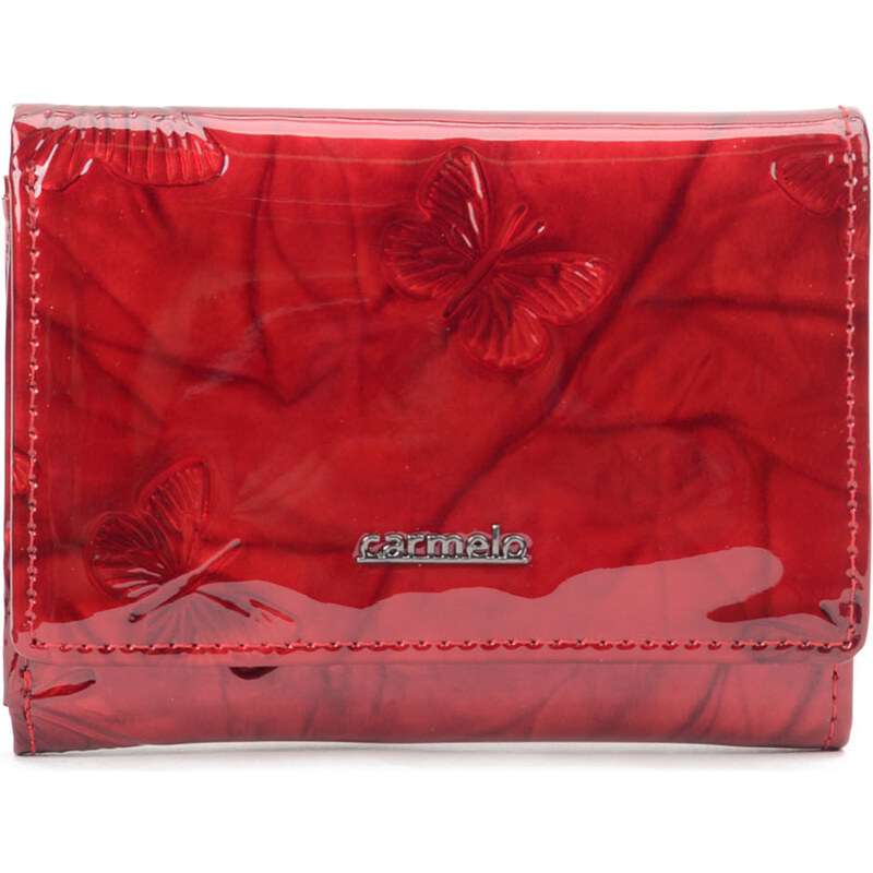 Dámska kožená peňaženka Carmelo červená 2106 M CV 64019591