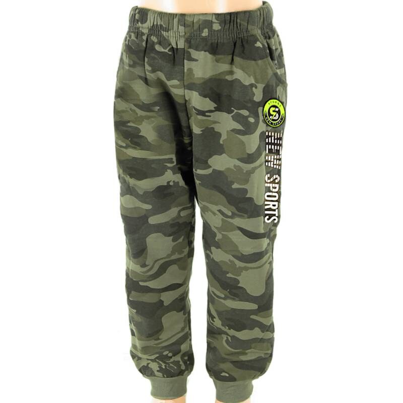 Detské maskáčové tepláky Sports 23084356