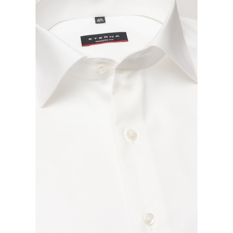 Svadobná ETERNA Modern fit Champagne nepresvitajúca košeľa dlhý rukáv 23088471