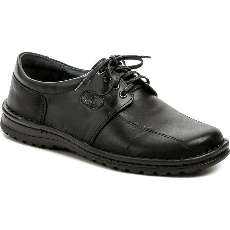 Bukat 273 čierne pánske poltopánky 25509975