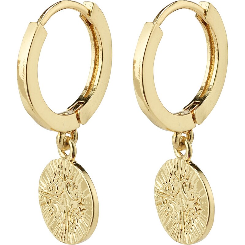 Pilgrim Náušnice zlatá 24102213