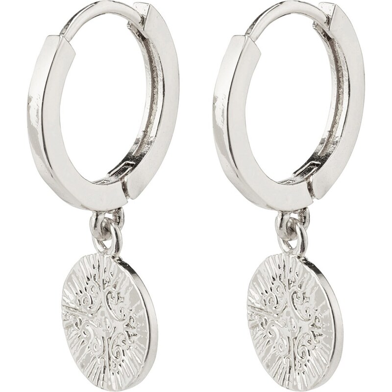 Pilgrim Náušnice strieborná 24076830