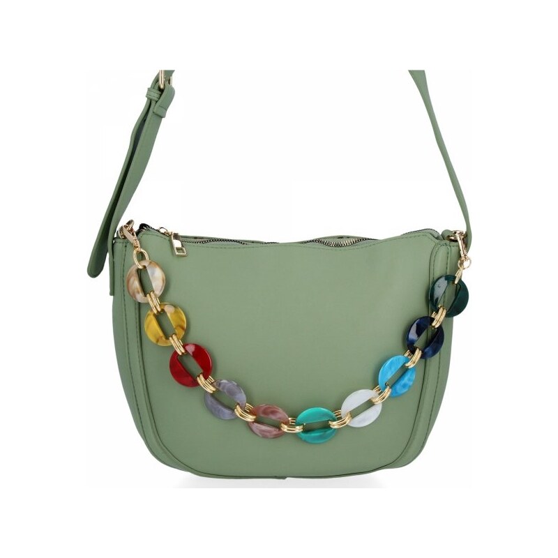 Dámska kabelka listonoška Herisson zelená 1852A290 27613953