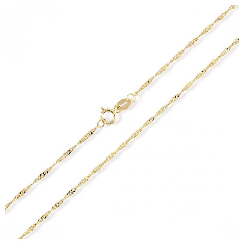 Lillian Vassago Zlatá plná retiazka LLV31-GCH019 22452626