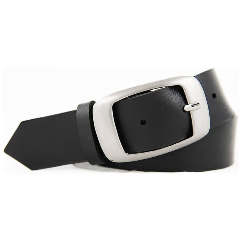 Čierny dámsky kožený opasok (GDP62) 23191723