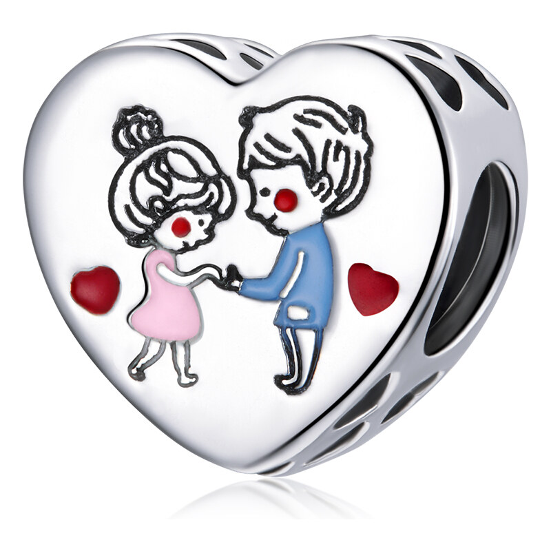 Emporial strieborný prívesok Vyznanie lásky 42116028