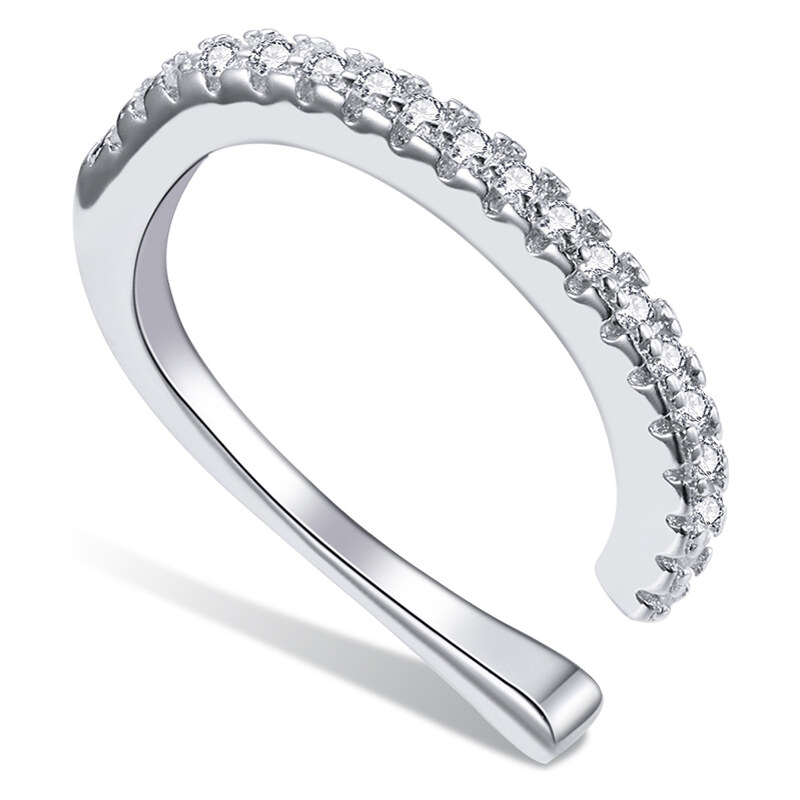 Olivie Strieborná záušnica PLATINA 5085 23361115