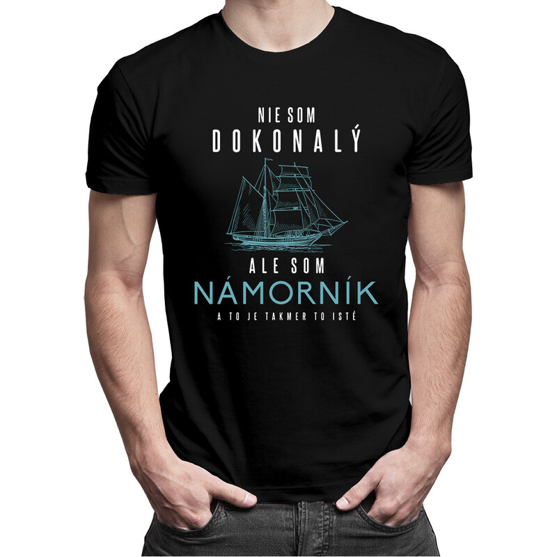 E-shop Garibald Nie som dokonalý, ale som námorník a to je takmer to