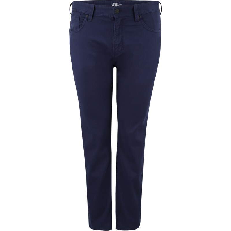 s.Oliver BLACK LABEL Nohavice modrá 55586533