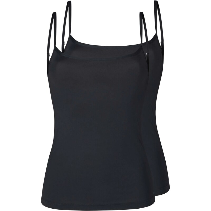 Skiny Tielko čierna 13980984