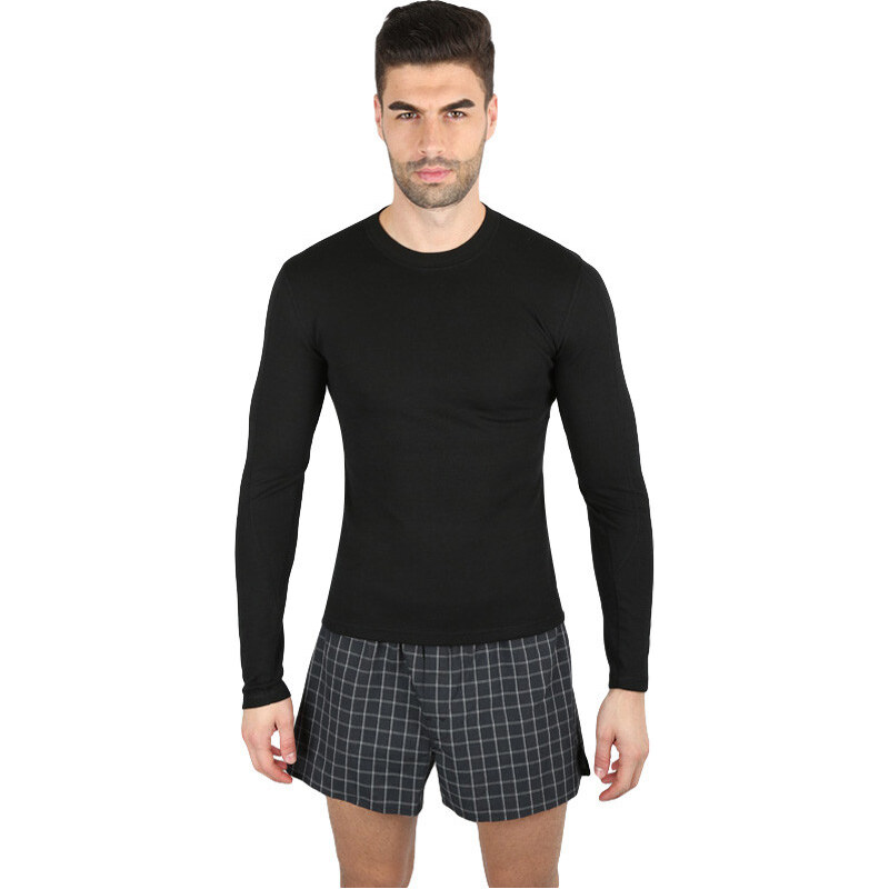 Pánske termo tričko VoXX merino čierne (IN 01) 67213834