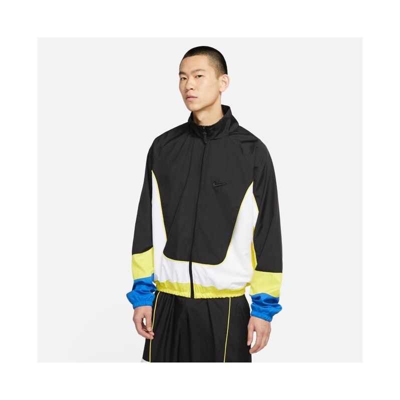 Nike Throwback Basketball Jacket - Pánske - Bunda Nike - Čierne - 66355563