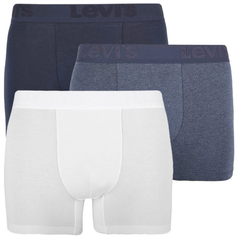 3PACK pánske boxerky Levis viacfarebné (905045001 009) 42717559